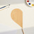 Half Heart Wood Cutout for Crafts, Unfinished Baltic Birch Craft Shape