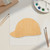 Hard Hat Wood Cutout - Unfinished Baltic Birch Craft Shape