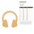 Headphones Wood Cutout - Unfinished Baltic Birch Craft Shape