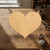 Heart 3 Wood Cutout Craft Blank, Unfinished Baltic Birch DIY Shape for Crafts and Decor
