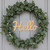 Hello 2 Wood Cutout - Unfinished Baltic Birch Craft Shape