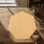 Heptagon Wood Cutout for Crafts, Unfinished Baltic Birch Craft Shape