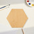 Hexagon Wood Cutout - Unfinished Baltic Birch Craft Shape
