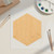Hexagon Wood Cutout for Crafts, Unfinished Baltic Birch Craft Shape