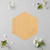 Hexagon Wood Cutout for Crafts, Unfinished Baltic Birch Craft Shape
