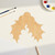Holly Wood Cutout Craft Blank, Unfinished Baltic Birch DIY Shape for Crafts and Decor