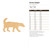 Honey Badger Wood Cutout - Unfinished Baltic Birch Craft Shape