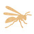 Hornet Wood Cutout for Crafts, Unfinished Baltic Birch Craft Shape