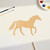 Horse 1 Wood Cutout Craft Blank, Unfinished Baltic Birch DIY Shape for Crafts and Decor