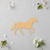 Horse 1 Wood Cutout - Unfinished Baltic Birch Craft Shape