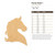 Horse Head 1 Wood Cutout - Unfinished Baltic Birch Craft Shape