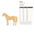 Horse Wood Cutout - Unfinished Baltic Birch Craft Shape