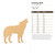 Howling Wolf Wood Cutout - Unfinished Baltic Birch Craft Shape