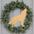 Howling Wolf Wood Cutout for Crafts, Unfinished Baltic Birch Craft Shape