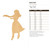 Hula Girl 2 Wood Cutout Craft Blank, Unfinished Baltic Birch DIY Shape for Crafts and Decor