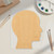 Human Head Wood Cutout - Unfinished Baltic Birch Craft Shape