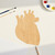 Human Heart Wood Cutout Craft Blank, Unfinished Baltic Birch DIY Shape for Crafts and Decor