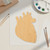 Human Heart Wood Cutout - Unfinished Baltic Birch Craft Shape