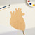 Human Heart Wood Cutout for Crafts, Unfinished Baltic Birch Craft Shape