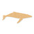 Humpback Whale Wood Cutout - Unfinished Baltic Birch Craft Shape
