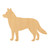 Husky Wood Cutout for Crafts, Unfinished Baltic Birch Craft Shape