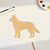Husky Wood Cutout for Crafts, Unfinished Baltic Birch Craft Shape
