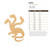 Hydra Wood Cutout for Crafts, Unfinished Baltic Birch Craft Shape