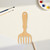 Hand Rake Wood Cutout for Crafts, Unfinished Baltic Birch Craft Shape, DIY Wood Blank