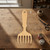 Hand Rake Wood Cutout for Crafts, Unfinished Baltic Birch Craft Shape, DIY Wood Blank