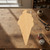 Ice Cream Cone Wood Cutout for Crafts, Unfinished Baltic Birch Craft Shape