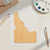 Idaho Wood Cutout - Unfinished Baltic Birch Craft Shape