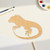 Iguana Wood Cutout - Unfinished Baltic Birch Craft Shape