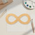 Infinity Symbol Wood Cutout - Unfinished Baltic Birch Craft Shape