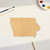 Iowa Wood Cutout - Unfinished Baltic Birch Craft Shape