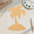 Island Wood Cutout for Crafts, Unfinished Baltic Birch Craft Shape