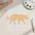 Jaguar Wood Cutout - Unfinished Baltic Birch Craft Shape