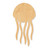 Jellyfishoutline Wood Cutout - Unfinished Baltic Birch Craft Shape