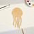 Jellyfishoutline Wood Cutout - Unfinished Baltic Birch Craft Shape