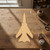 Jet Fighter 1 Wood Cutout - Unfinished Baltic Birch Craft Shape