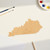 Kentucky Wood Cutout for Crafts, Unfinished Baltic Birch Craft Shape