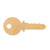 Key Wood Cutout - Unfinished Baltic Birch Craft Shape
