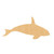 Killer Whale Wood Cutout for Crafts, Unfinished Baltic Birch Craft Shape