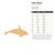 Killer Whale Wood Cutout for Crafts, Unfinished Baltic Birch Craft Shape
