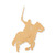Knight On Horse 2 Wood Cutout - Unfinished Baltic Birch Craft Shape