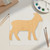 Lamb Wood Cutout - Unfinished Baltic Birch Craft Shape