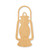 Lantern Wood Cutout - Unfinished Baltic Birch Craft Shape