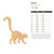 Lemur Wood Cutout - Unfinished Baltic Birch Craft Shape
