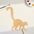 Lemur Wood Cutout for Crafts, Unfinished Baltic Birch Craft Shape