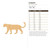 Leopard Wood Cutout for Crafts, Unfinished Baltic Birch Craft Shape