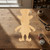 Leprechaun Wood Cutout Craft Blank, Unfinished Baltic Birch DIY Shape for Crafts and Decor
